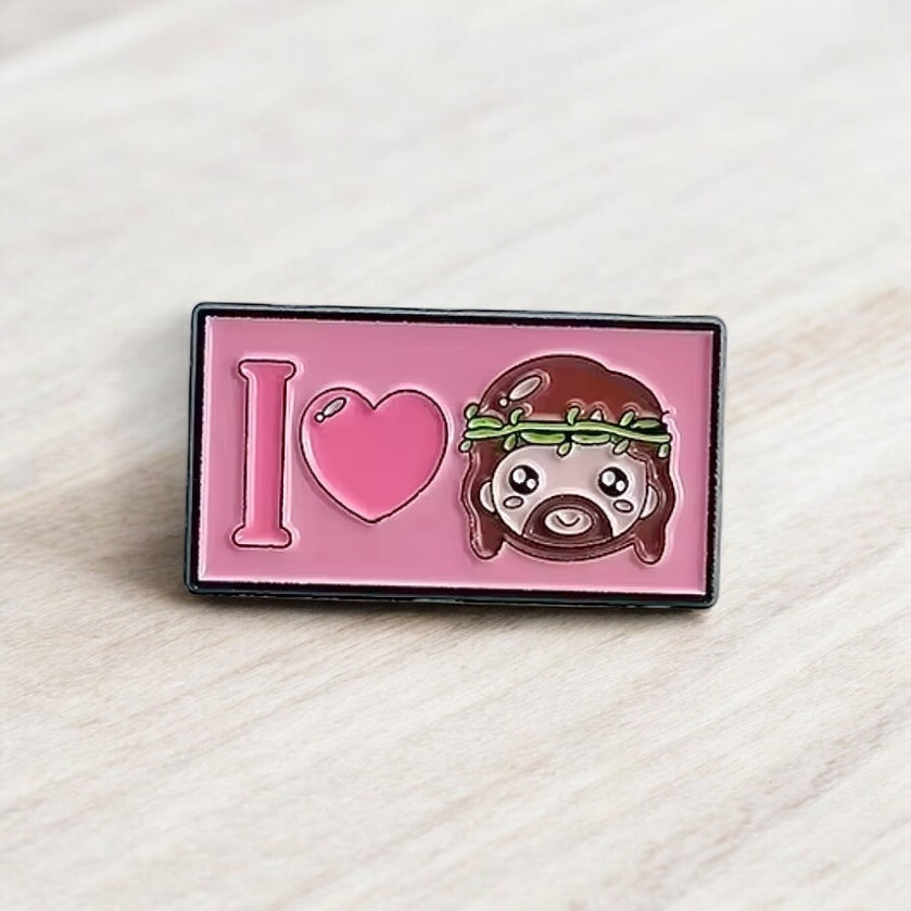 I 🩷 Jesus Pin